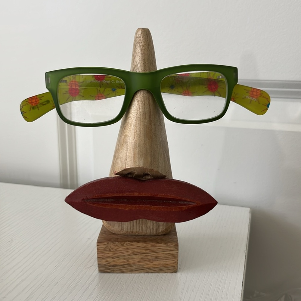 Eyebobs Kent C. Strait Green Bust Reading Eye Glasses